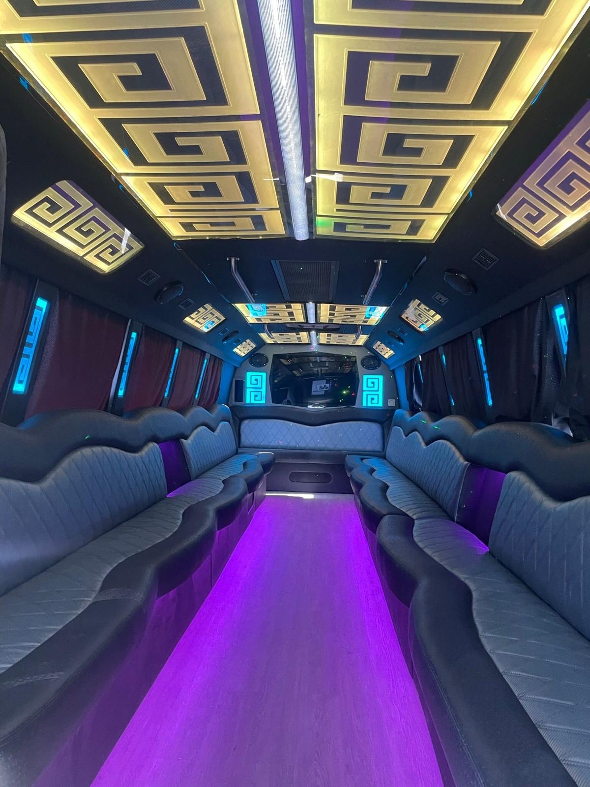 Luxury Party Bus Interior